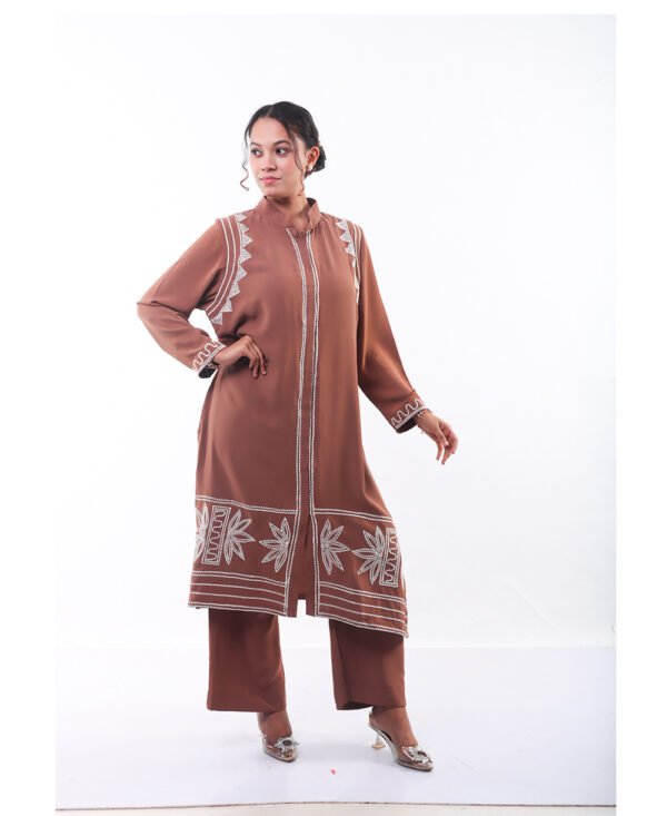 Mocha Bloom Co-ord Set