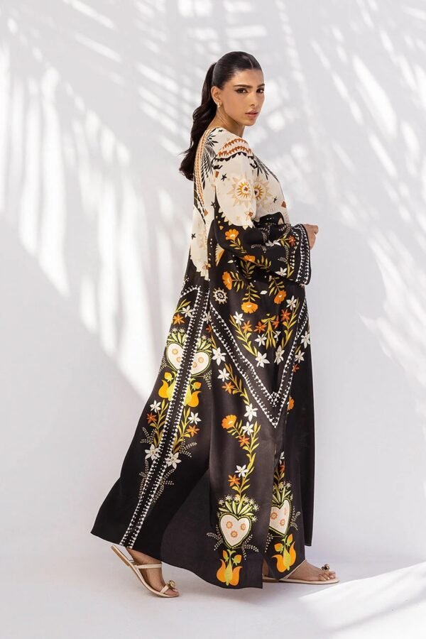 Tropical Bloom Printed Kaftan
