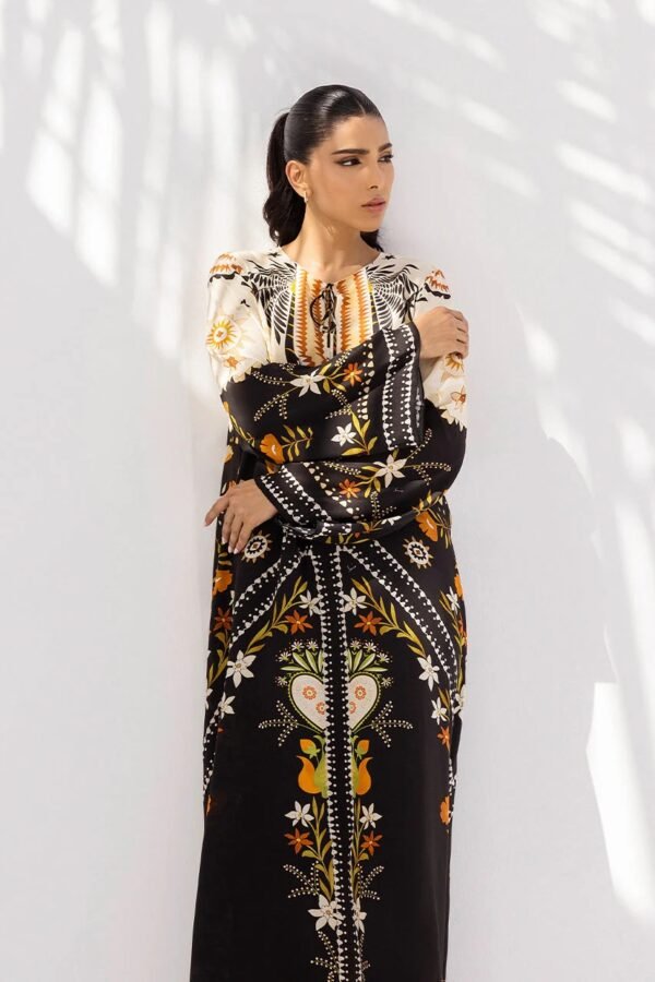Tropical Bloom Printed Kaftan