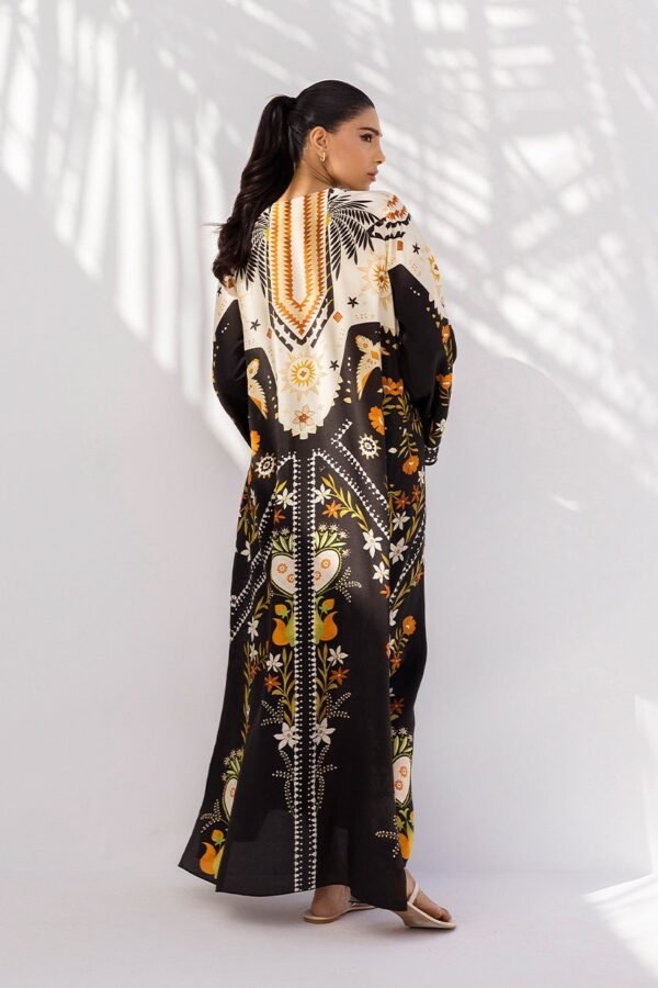 Tropical Bloom Printed Kaftan